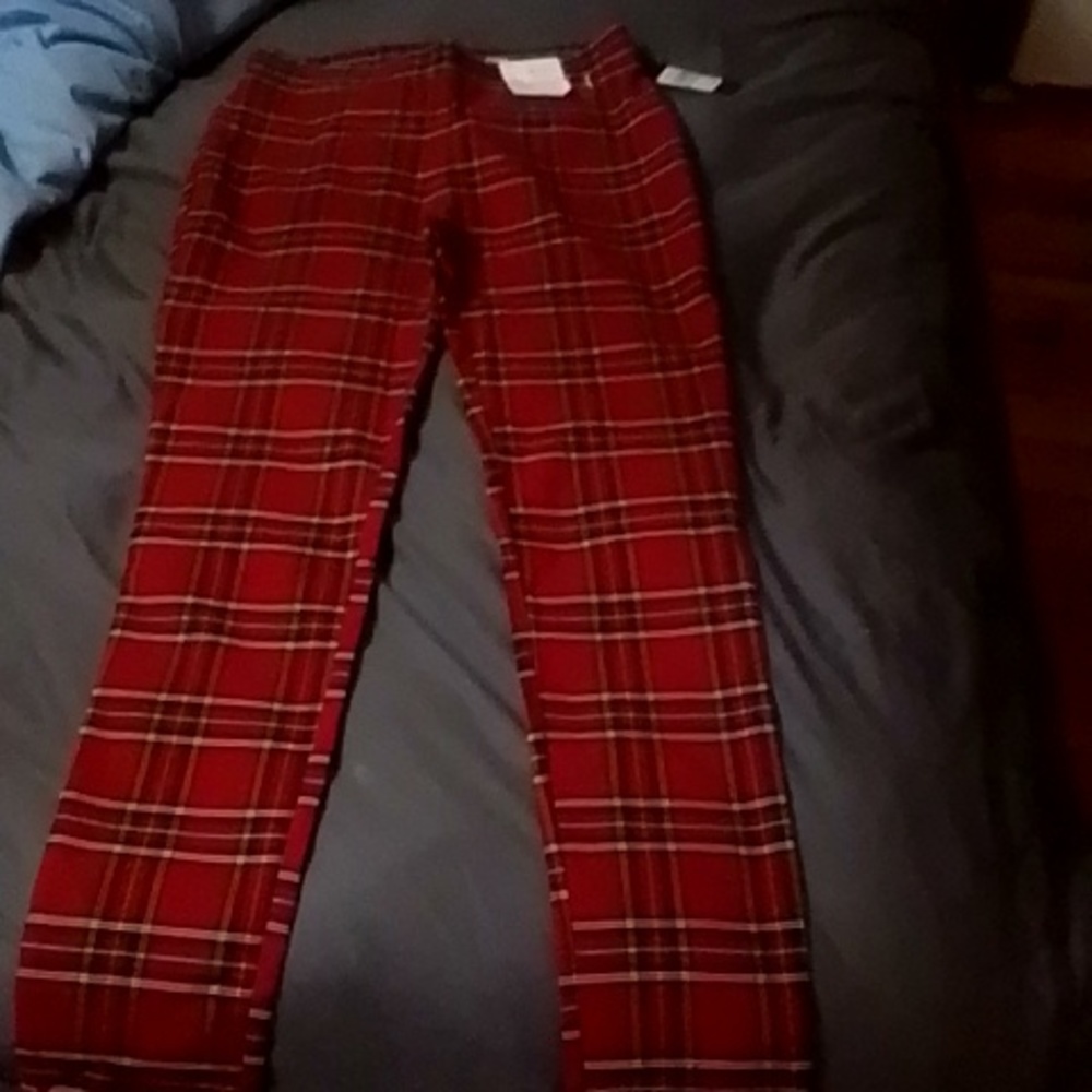 Tommy Hilfiger plaid pants